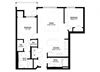 2 Bedroom Floor Plan